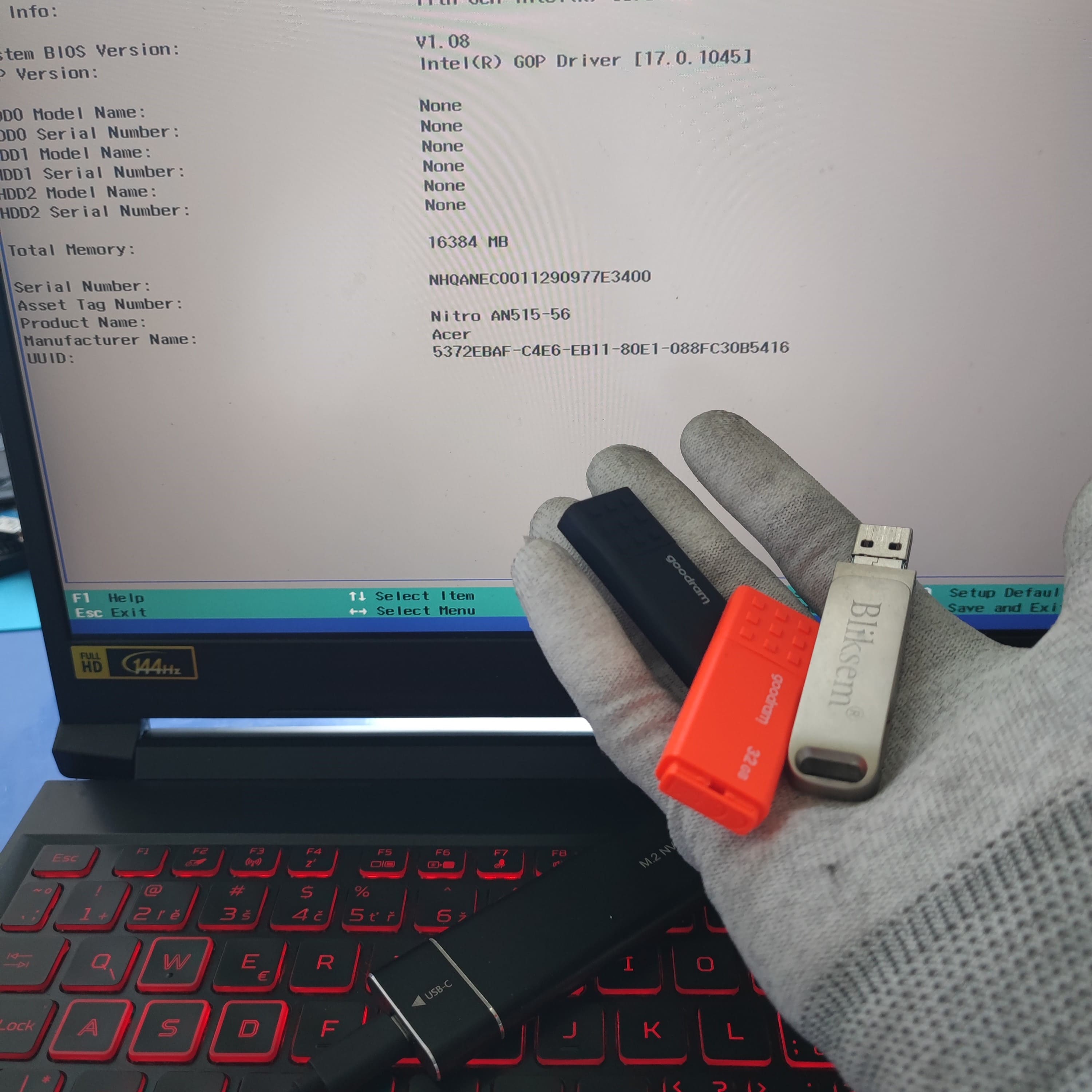 Moje stanowisko pracy — Instalacja Windows w Bieruniu